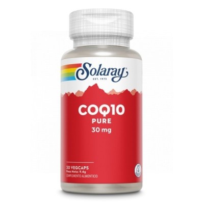 Solaray CoQ10 30mg 30 Vegcaps